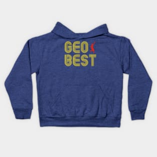 George Best Footballer Kids Hoodie